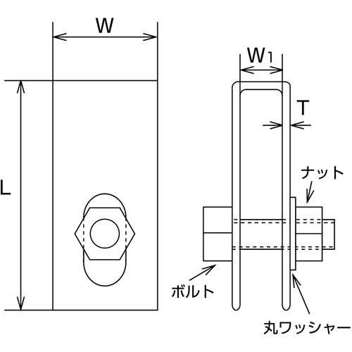 水本 ステンレス グレーチングクリップGCD型 適