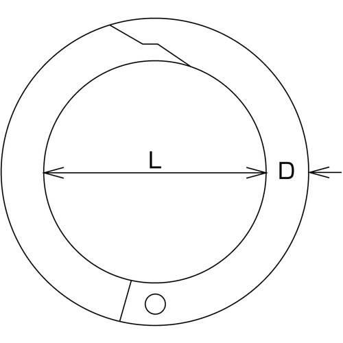 水本 リングキャッチ ステンレス チェーンキャッチ