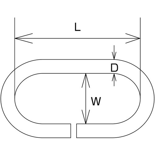 水本 ステンレス ワリカン 線径6mm
