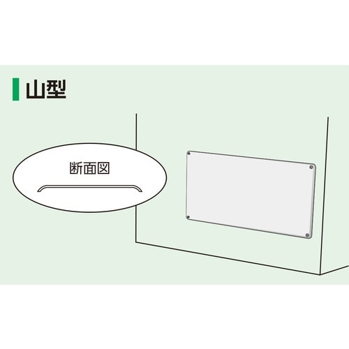 緑十字 スチール無地板 白 スチール−32(白)