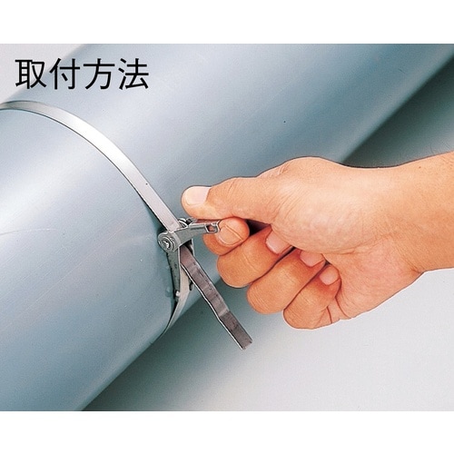 緑十字 ステンレスベルト(締付金具付) SB−12