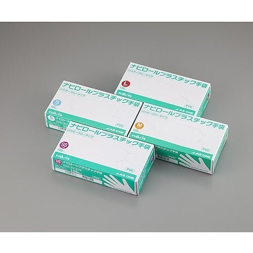 AS プラスチック手袋 L (100枚入)