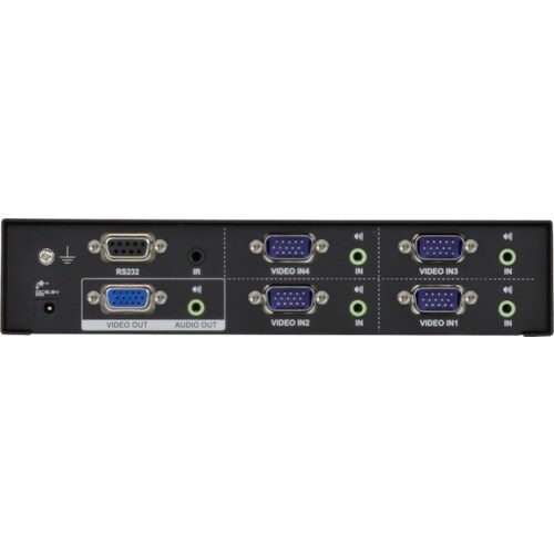 ATEN ビデオ切替器 VGA / 4入力 / 1