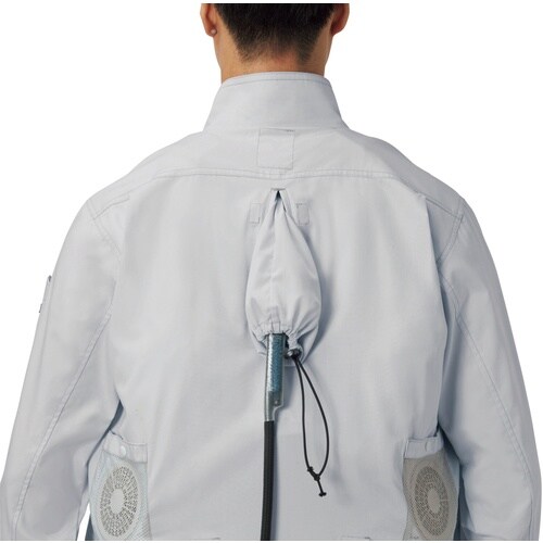 XEBEC 綿ポリ混紡ペンタスフルハーネス仕様空調