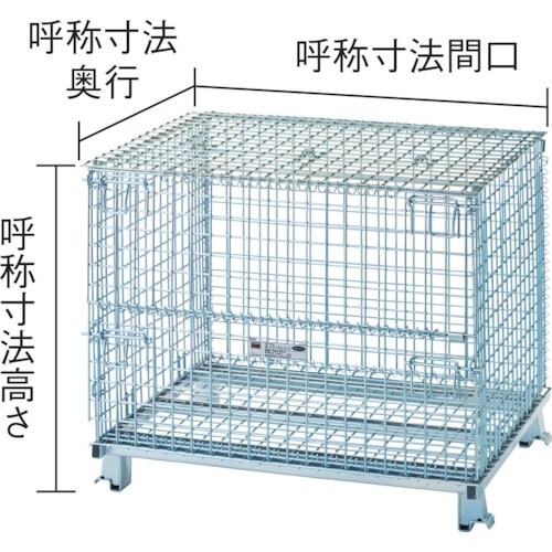 TRUSCO ネットパレット普及型 1000X12