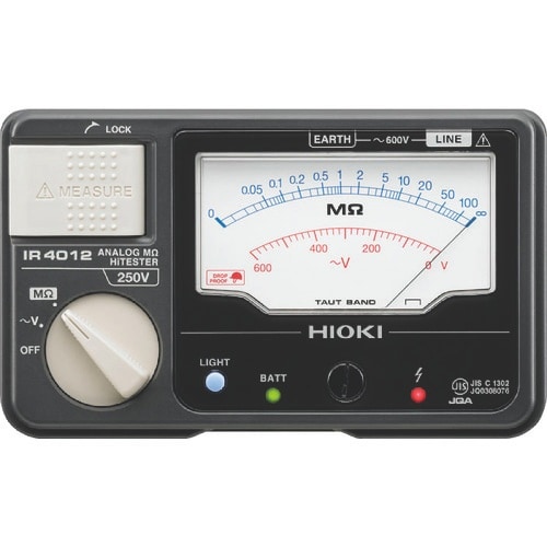 HIOKI アナログ絶縁抵抗計(単レンジ) IR4