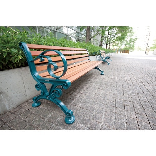 テラモト ベンチスワール1800(肘付)