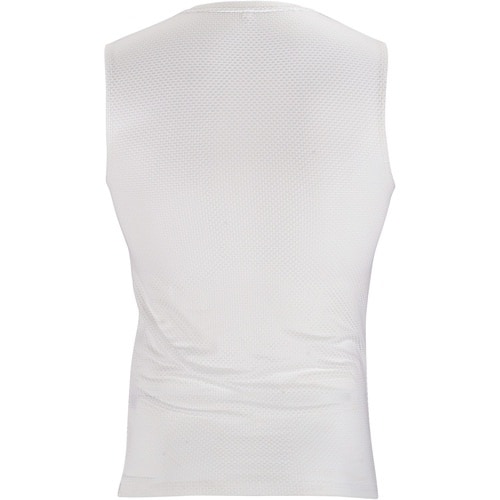 カジメイク クレーターメッシュノースリーブ ホワイ