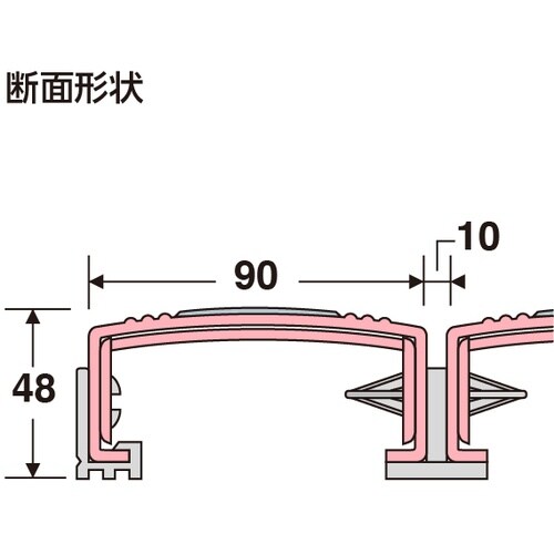 テラモト 抗菌滑り止め安全スノコ(お客様組立品)6