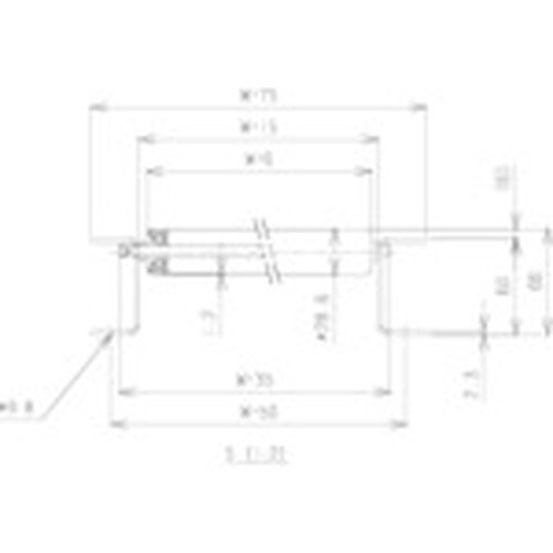 マキテック スチール製ローラーコンベヤR2812P