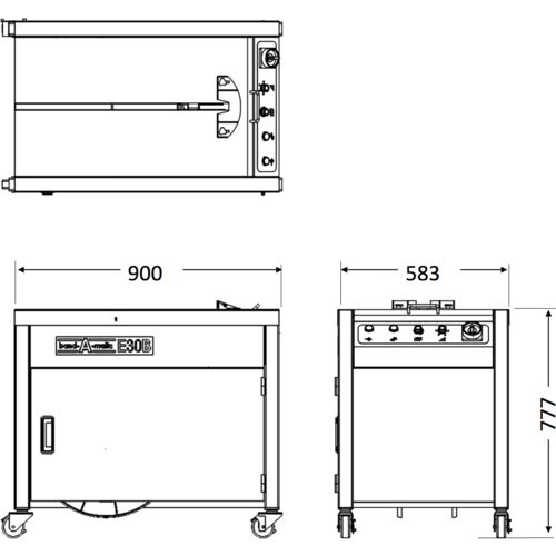 バンダマチック 半自動梱包機