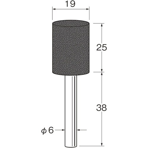 リューター 軸付砥石