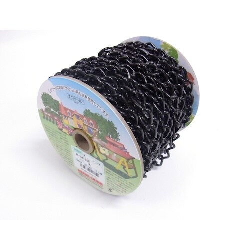 ニッサチェイン 鉄カラーマンテル 15m巻 黒