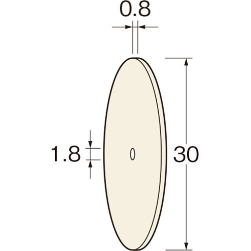 リューター ホイール型砥石(クリストンマトリックス