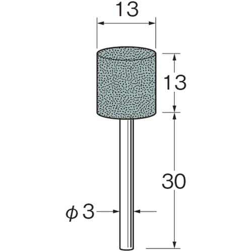 リューター 軸付砥石