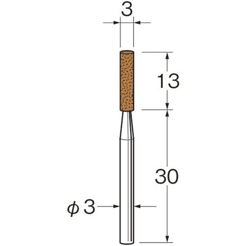 リューター 軸付砥石