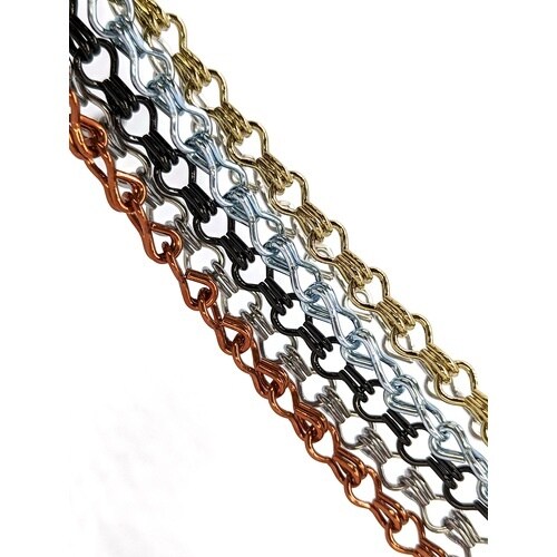 ニッサチェイン ファインカラーチェン 15m 茶