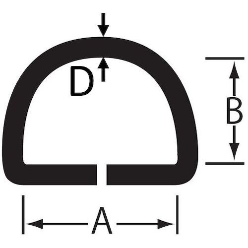 ニッサチェイン 金色アルミDリング (300個入)