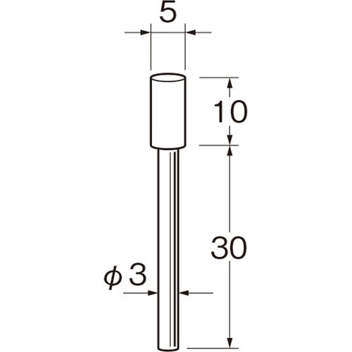 リューター 軸付砥石