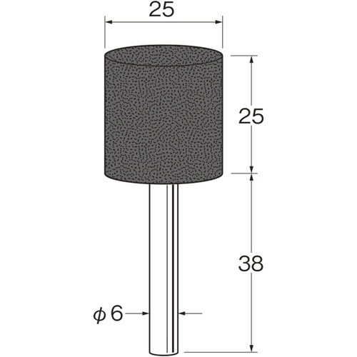 リューター 軸付砥石