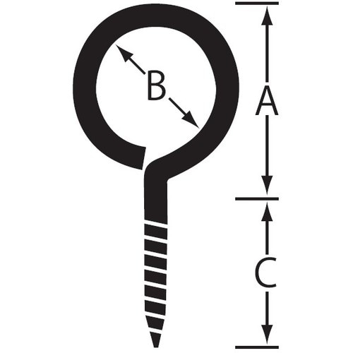 ニッサチェイン ユニクロ鉄ヒートン (200個入)