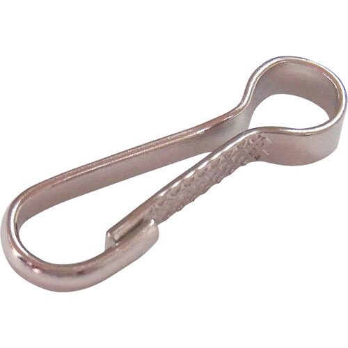 ニッサチェイン ニッケル甲丸スナップ (500個入