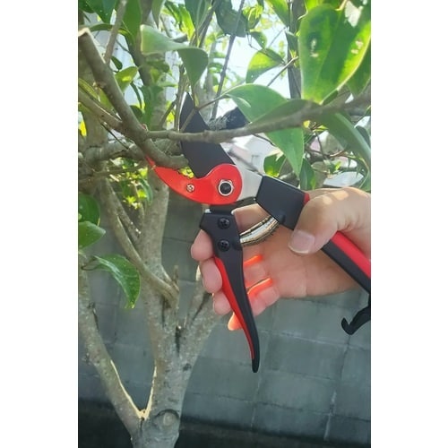 GS アルミ柄エッジ付剪定鋏200mm