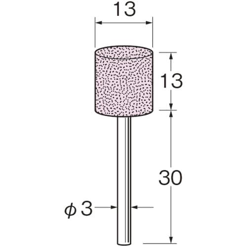 リューター 軸付砥石