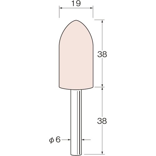 リューター 軸付砥石