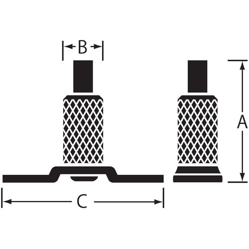ニッサチェイン ニッケルディスプレイパーツ 固定タ