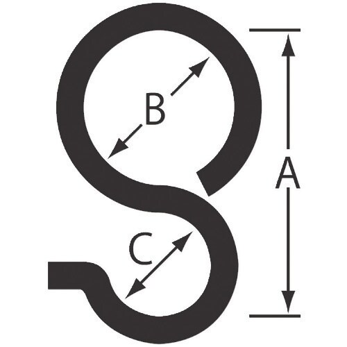 ニッサチェイン ステンレスPフック (200個入)