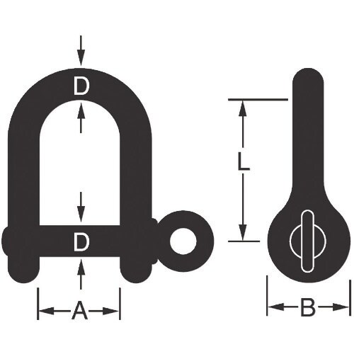 ニッサチェイン ステンシャックル 6mm (10個