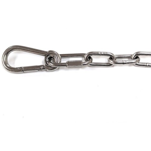 ニッサチェイン ステン環付スプリングフック 5mm