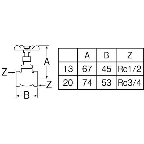 SANEI ストップバルブ