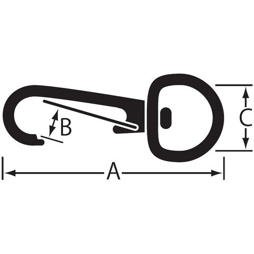 ニッサチェイン 黒ニッケルアクセサリースナップ (