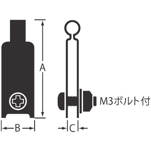 ニッサチェイン ステンレス鏡吊用ベラ (300個入