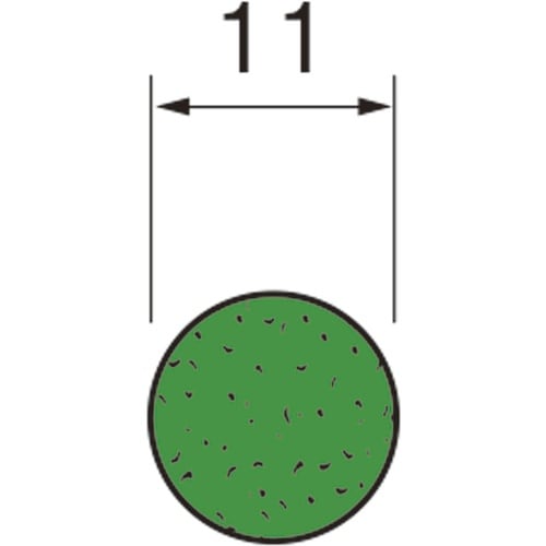 リューター 研磨剤入りフェルトディスク(裏面接着剤