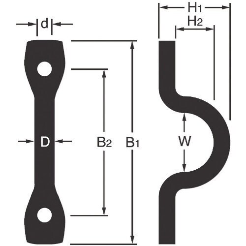 ニッサチェイン ステンアイストラップ 5mm (1