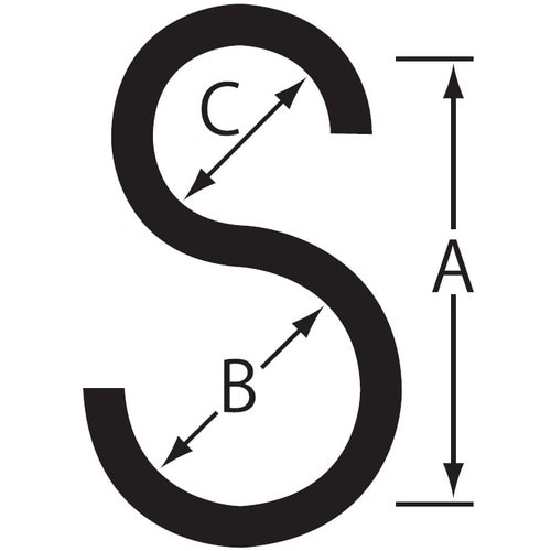 ニッサチェイン 銀色アルミSフック (300個入)