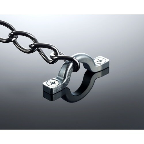 ニッサチェイン 黒つや消しアイストラップ (50個