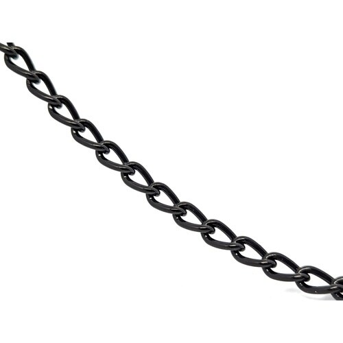 ニッサチェイン 鉄カラーマンテル 15m巻 黒