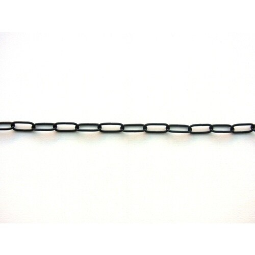 ニッサチェイン 鉄カラーリンクC 15m巻 黒