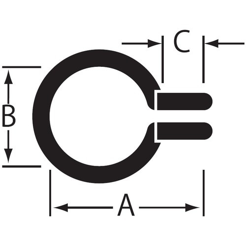 ニッサチェイン アルミカラーチェン 30m 銀