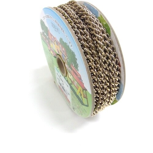 ニッサチェイン 鉄カラーマンテル 15m巻 金