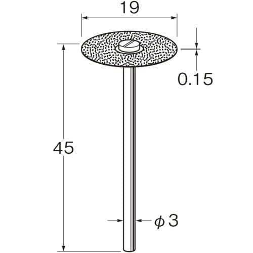 リューター メタルボンドダイヤモンドディスク