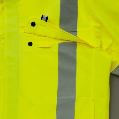 アイトス 高視認作業ブルゾンハイパーイエローLL