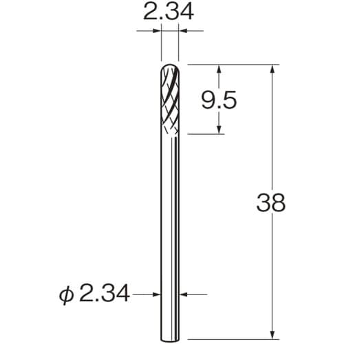 リューター 精密加工用超硬カッター