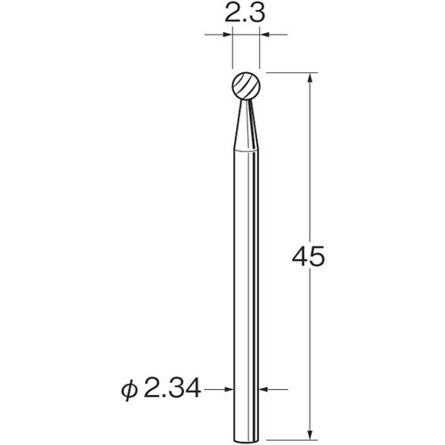 リューター 精密加工用超硬カッター
