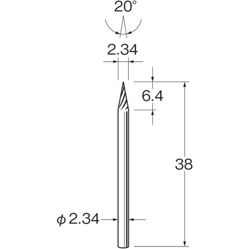 リューター 精密加工用超硬カッター