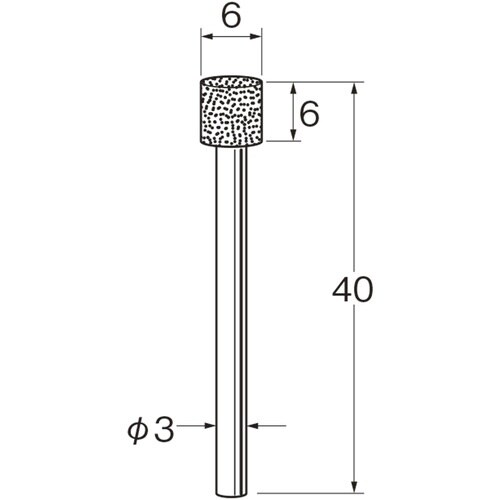 リューター ハイメタルボンド軸付ダイヤモンド砥石(